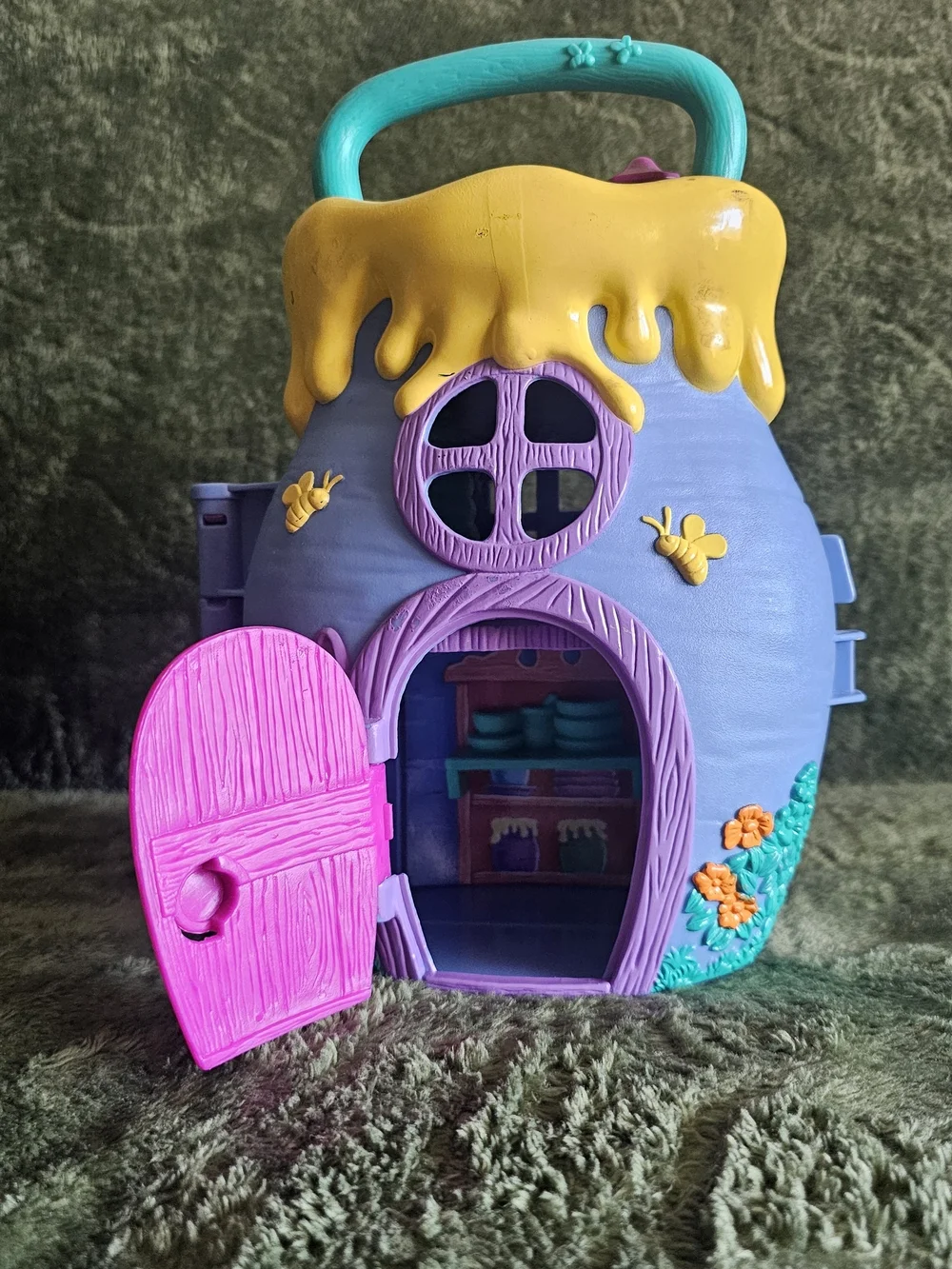 Vintage 90's Winnie The Pooh Honey Pot Carry House